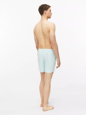 s.Oliver Pantaloni scurti barbati pentru inot cu croiala Regular fit, Turcoaz deschis - Img 6