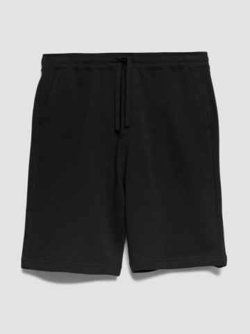 s.Oliver Pantaloni scurti sport, barbati, din bumbac, cu talie medie, Relaxed fit, Detroit, Negru - Img 7