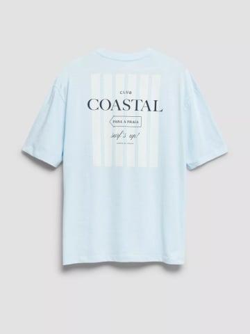 s.Oliver Tricou la baza gatului, barbati, cu imprimeu, Modern Fit, Albastru deschis - Img 7