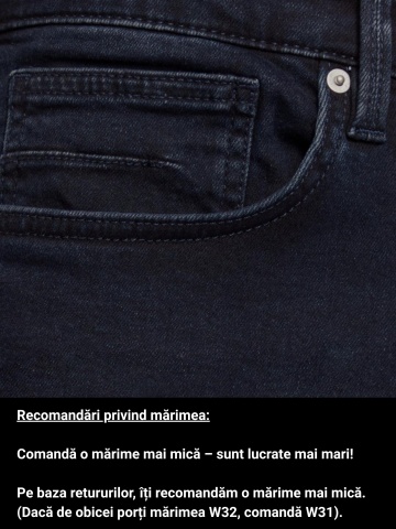 Blugi barbati Nelio, cu talie medie, croiala Slim Fit, Slim Leg, Indigo - Img 3