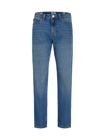 Jack & Jones Blugi baieti, CHRIS, cu talie medie si croiala Relaxed Fit, Albastru