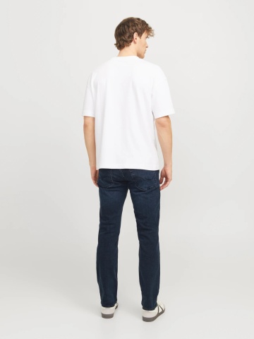 Jack & Jones Blugi barbati CLARK, cu talie medie si croiala Regular fit, Bleumarin inchis - Img 6