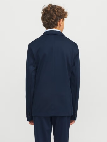Jack & Jones Costum baieti, JJEJAXON, croiala Slim Fit, Bleumarin inchis - Img 2