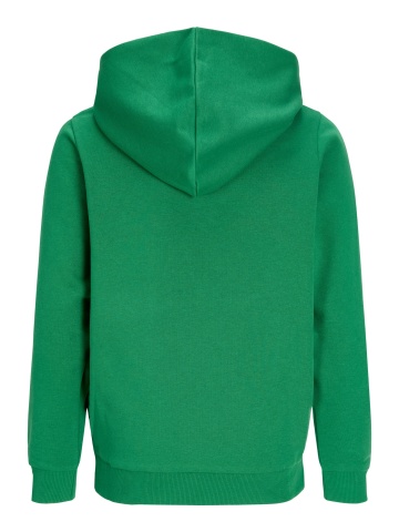 Jack & Jones Hanorac baieti cu gluga fara fermoar, Regular Fit, JJAMI, Verde - Img 2