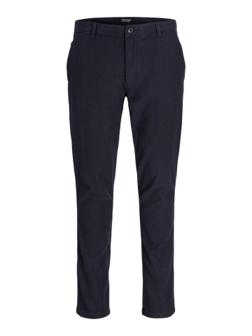 Jack & Jones Pantaloni chino, barbati, cu talie joasa, Slim fit, JPSTMARCO BOWIE, Bleumarin inchis - Img 6
