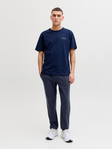 Jack & Jones Pantaloni de trening barbati, JPSTGORDON ARCHIVE, Regular fit, Bleumarin inchis - Img 6