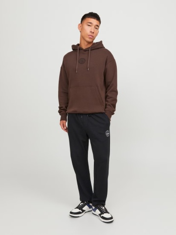 Jack & Jones Pantaloni de trening barbati, JPSTGORDON SHARK, Regular fit, Negru - Img 5