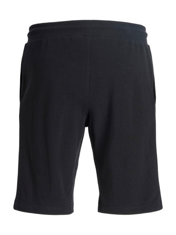Jack & Jones Pantaloni scurti de trening barbati, talie medie, Regular fit, Negru - Img 7