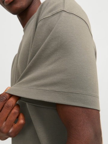 Jack & Jones Tricou barbati JJEURBAN EDGE TEE SS, Loose Fit, Olive - Img 4