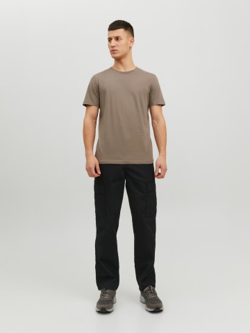 Jack & Jones Tricou basic barbati, Noos, Regular fit, Maro - Img 6
