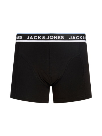 Jack & Jones Underwear barbati Set 3 perechi de boxeri, cu talie medie, JACSWAY, Negru - Img 4