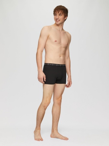 Q/S by s.Oliver Underwear barbati Set 3 perechi de boxeri, Negru - Img 7