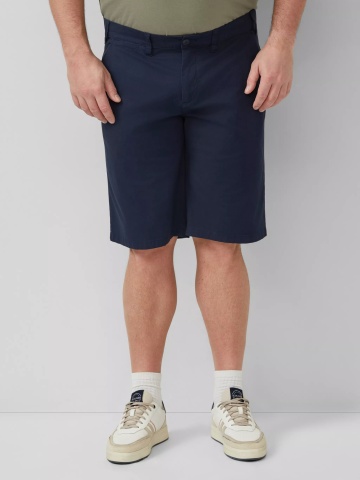 s.Oliver Big Sizes Pantaloni scurti chino, barbati big sizes, Detroit, Relaxed fit, Bleumarin inchis