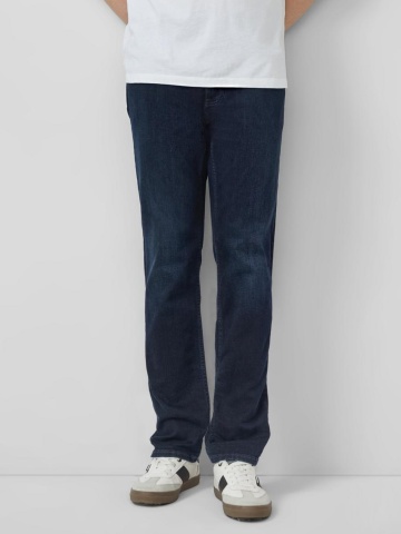 s.Oliver Blugi barbati Nelio cu talie medie, croiala Slim Fit, Slim Leg, Bleumarin inchis
