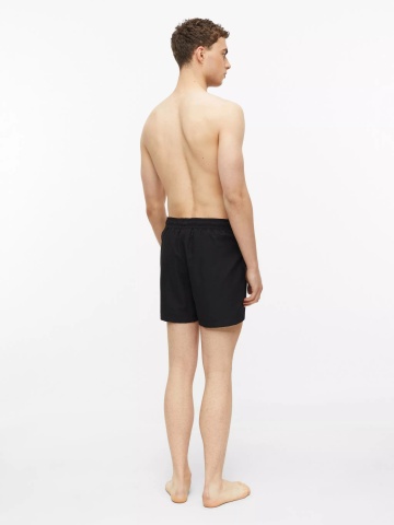 s.Oliver Pantaloni scurti barbati pentru inot cu croiala Regular fit, Negru - Img 2