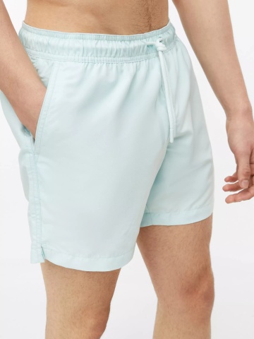 s.Oliver Pantaloni scurti barbati pentru inot cu croiala Regular fit, Turcoaz deschis - Img 3