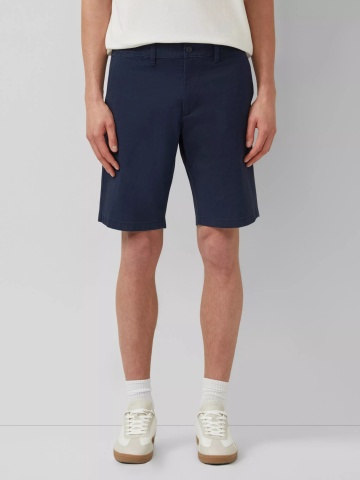 s.Oliver Pantaloni scurti chino barbati, cu talie medie, Regular fit, Phoenix, Bleumarin inchis