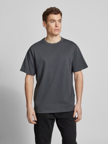 s.Oliver Tricou barbati cu croiala Regular fit, din bumbac, Gri inchis