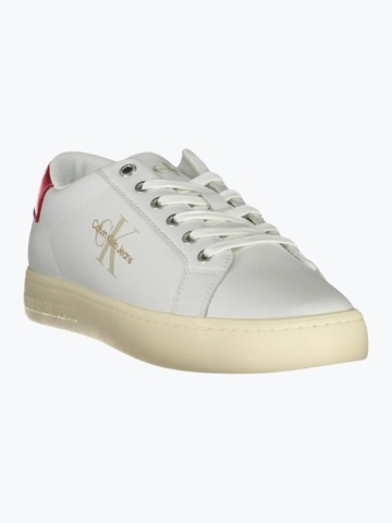 Sneakers barbati Classiccuplowlaceup Lth Ml alb - Img 3