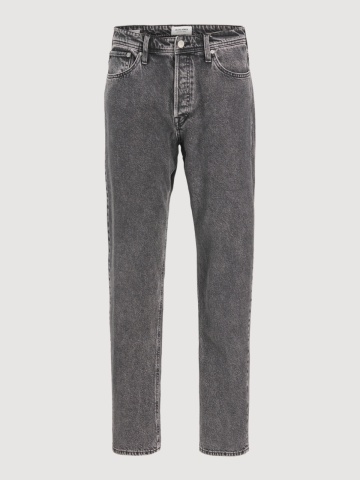 Jack & Jones Blugi baieti, cu talie inalta si croiala Dreapta, Gri inchis - Img 7