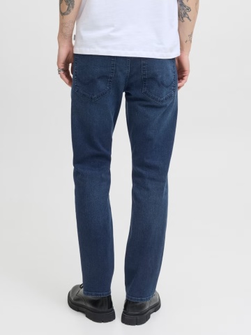 Jack & Jones Blugi barbati CLARK, cu talie joasa si croiala Regular fit, Indigo - Img 2