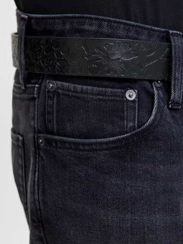 Jack & Jones Blugi JJICLARK JJORIGINAL, barbati cu talie medie si croiala Regular fit, Gri inchis - Img 3