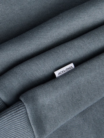 Jack & Jones Bluza barbati, simpla cu decolteu la baza gatului, JJEBRADLEY, Gri albastrui - Img 4