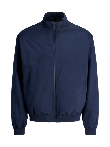 Jack & Jones Jacheta bomber barbati, Regular fit, JJECHARGE, Bleumarin inchis - Img 8