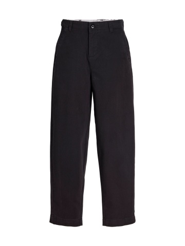 Jack & Jones Pantaloni jogger, din bumbac, baieti, cu talie inalta, JPSTEVAN, Negru