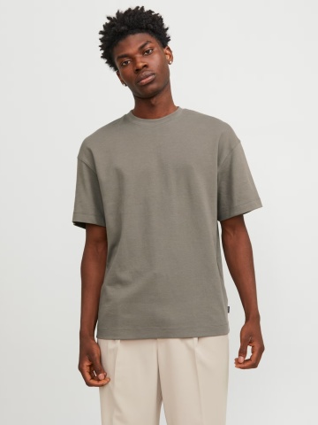 Jack & Jones Tricou barbati JJEURBAN EDGE TEE SS, Loose Fit, Olive