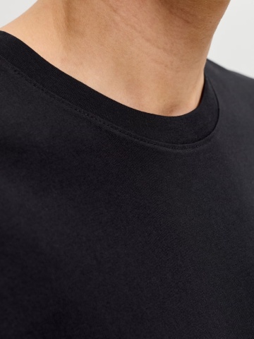 Jack & Jones Tricou basic barbati, Noos, Regular fit, Negru - Img 4