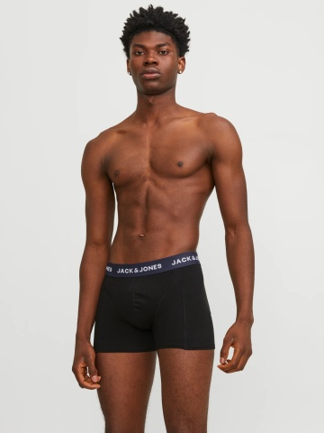 Jack & Jones Underwear barbati Set 5 perechi de boxeri, Negru - Img 5