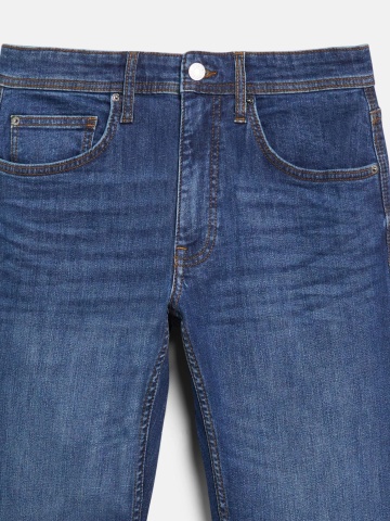 s.Oliver Blugi barbati Nelio cu talie medie, croiala Slim Fit, Slim Leg, Albastru inchis - Img 9