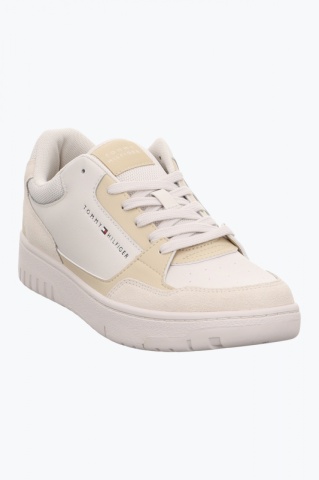 Sneakers barbati Th Basket Core Lth Mix Ess bej - Img 4