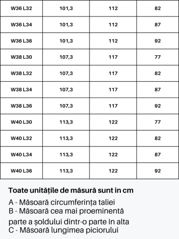 Blugi barbati Rick, cu talie medie si croiala Slim Fit, Indigo - Img 11