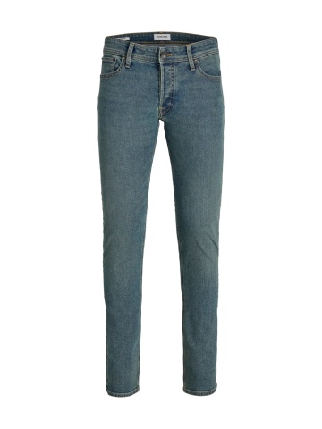 Jack & Jones Blugi barbati GLENN, cu talie joasa si croiala Slim fit, Albastru inchis - Img 8