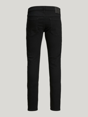 Jack & Jones Blugi barbati GLENN, talie joasa, croiala Slim fit, Negru - Img 9