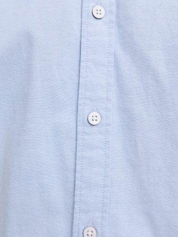 Jack & Jones Camasa barbati, din bumbac, Regular fit, JJOXFORD, Albastru - Img 4
