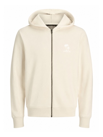 Jack & Jones Hanorac baieti, din amestec de bumbac, Crem