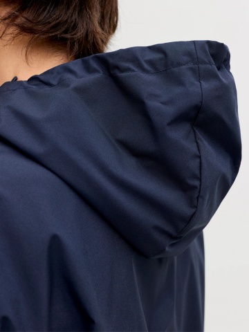 Jack & Jones Jacheta barbati, subtire cu gluga si buzunare oblice, Bleumarin inchis - Img 4