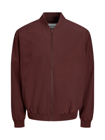 Jack & Jones, Jacheta bomber, barbati, cu buzunare oblice fara fermoar, Visiniu - Img 6
