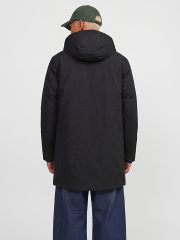Jack & Jones Jacheta JJSAGE PARKA, barbati, cu gluga si croiala Regular fit, Negru - Img 2