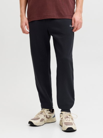 Jack & Jones Pantaloni de trening barbati, JPSTGORDON ARCHIVE, Regular fit, Negru