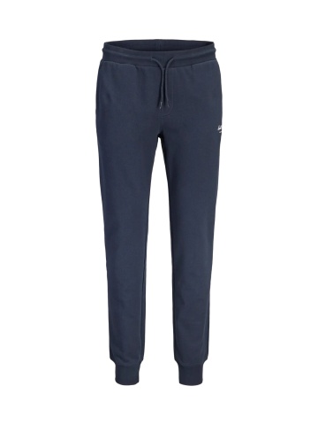 Jack & Jones Pantaloni lungi de trening baieti, cu talie joasa, Regular fit, Bleumarin inchis