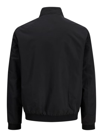 Jack & Jones Plus Jacheta bomber, barbati big sizes, JJERUSH, Negru - Img 9