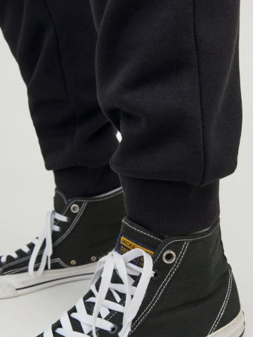 Jack & Jones Plus Pantaloni de trening JPSTGORDON JJBRADLEY, barbati, Regular fit, Negru - Img 4