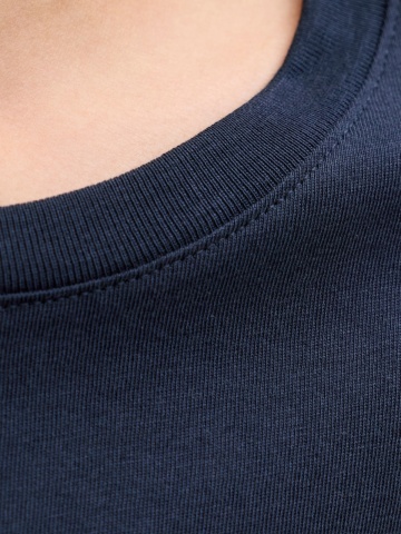 Jack & Jones Tricou baieti, Regular fit la baza gatului cu imprimeu text, Bleumarin inchis - Img 4