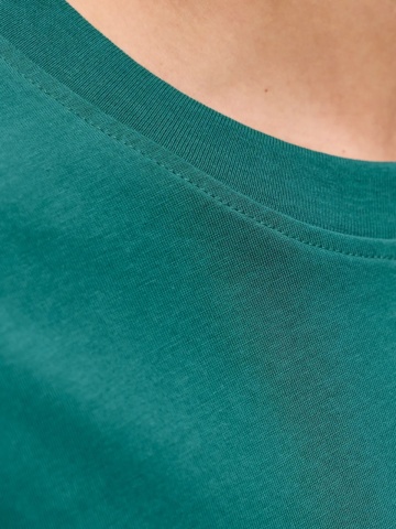 Jack & Jones Tricou barbati JJESTAR JJ TEE SS, cu textul Jack & Jones, Relaxed Fit, Verde inchis - Img 3