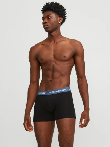 Jack & Jones Underwear barbati Set 5 perechi de boxeri, Negru - Img 2