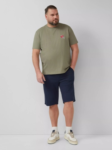 s.Oliver Big Sizes Pantaloni scurti chino, barbati big sizes, Detroit, Relaxed fit, Bleumarin inchis - Img 5